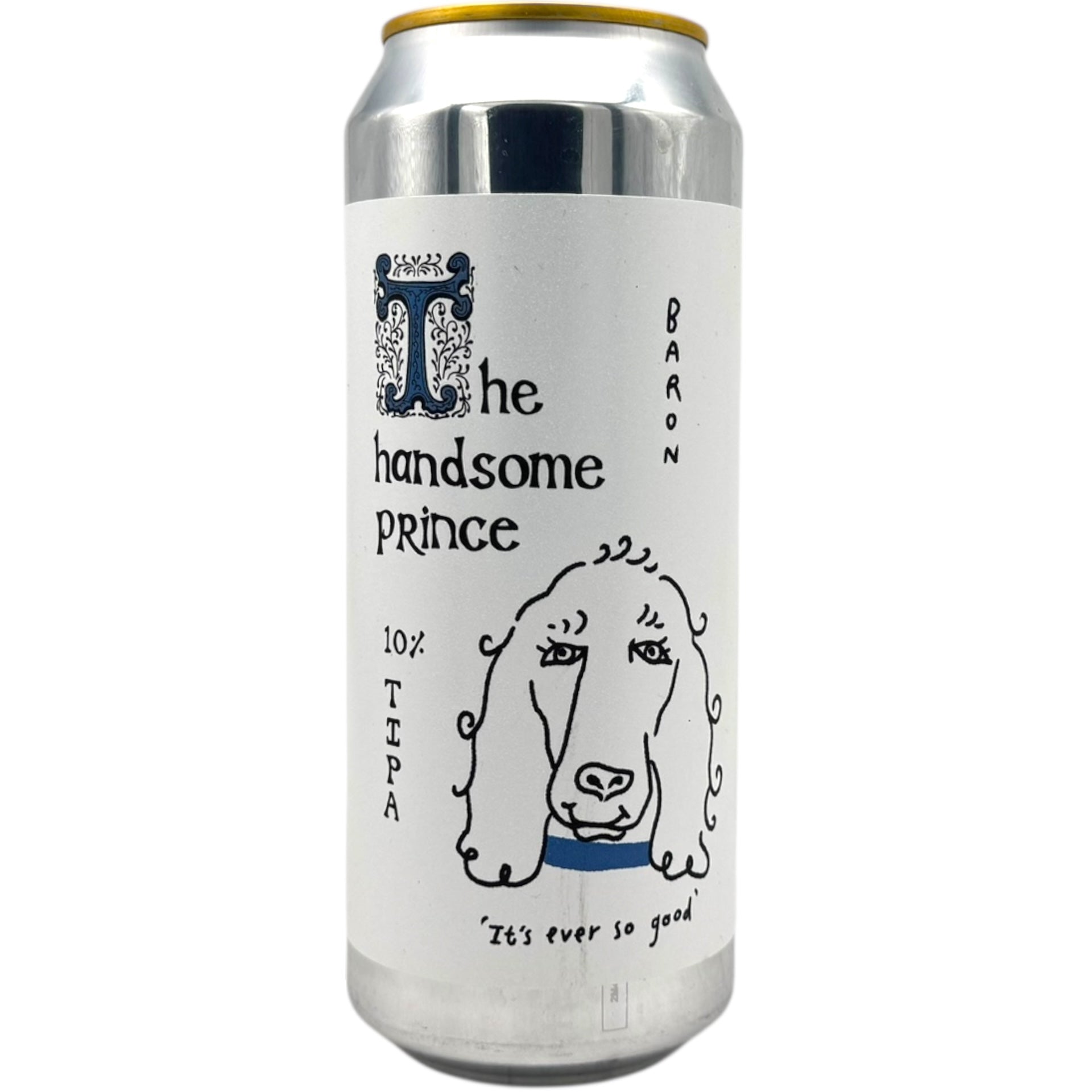 Baron The Handsome Prince by Baron Brewing, beer label