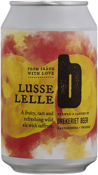 Lusse Lelle by Brekeriet, beer label