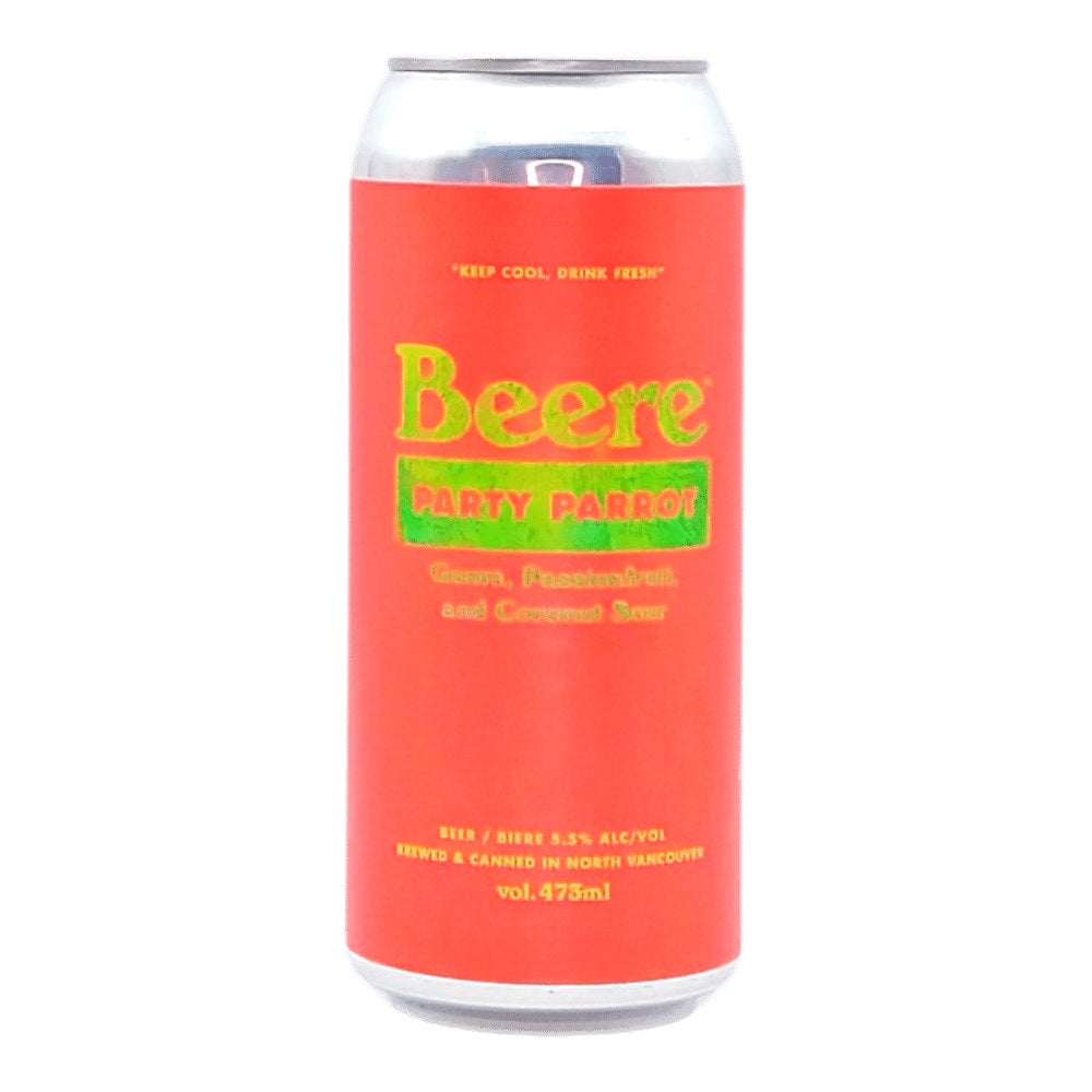 Party Parrot Sour by Beere Brewing Company, beer label