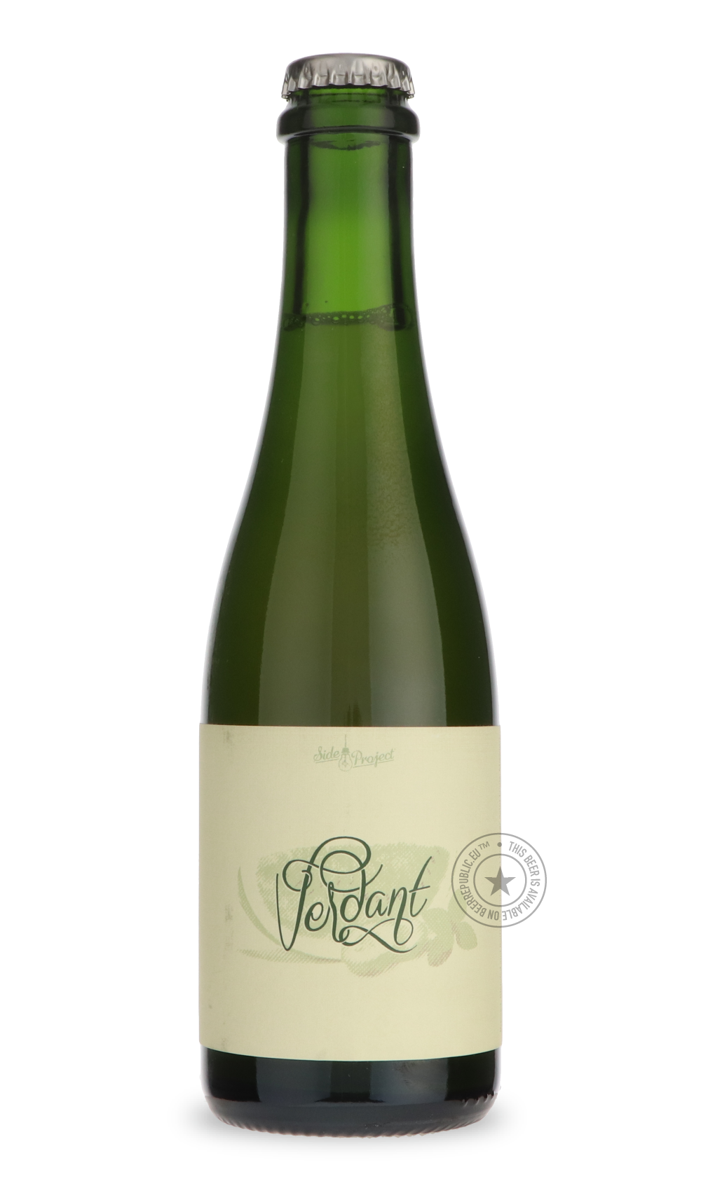 Verdant by Side Project Brewing, beer label