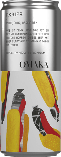 Akaipa by Omaka, beer label