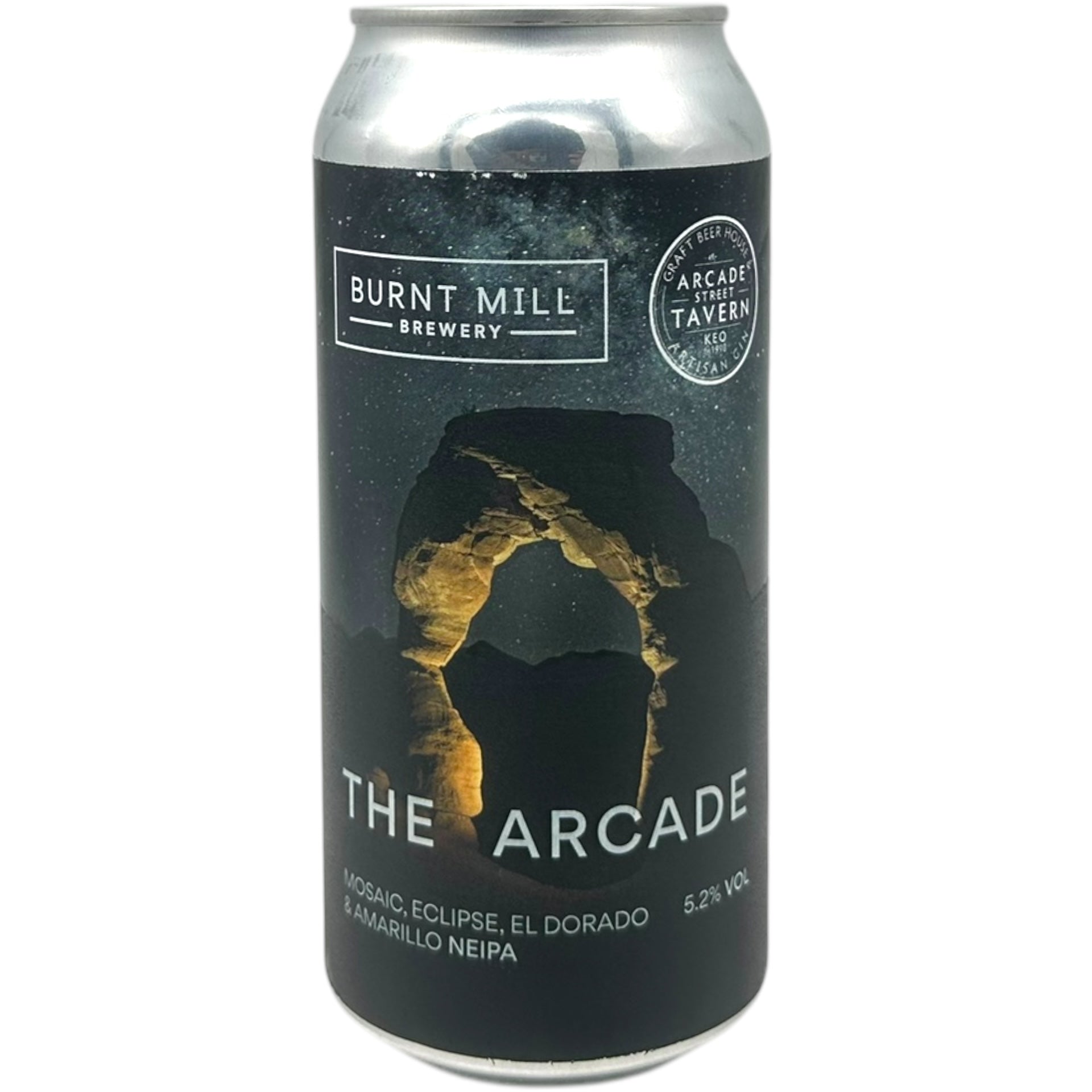 Burnt Mill The Arcade by Burnt Mill Brewery, beer label