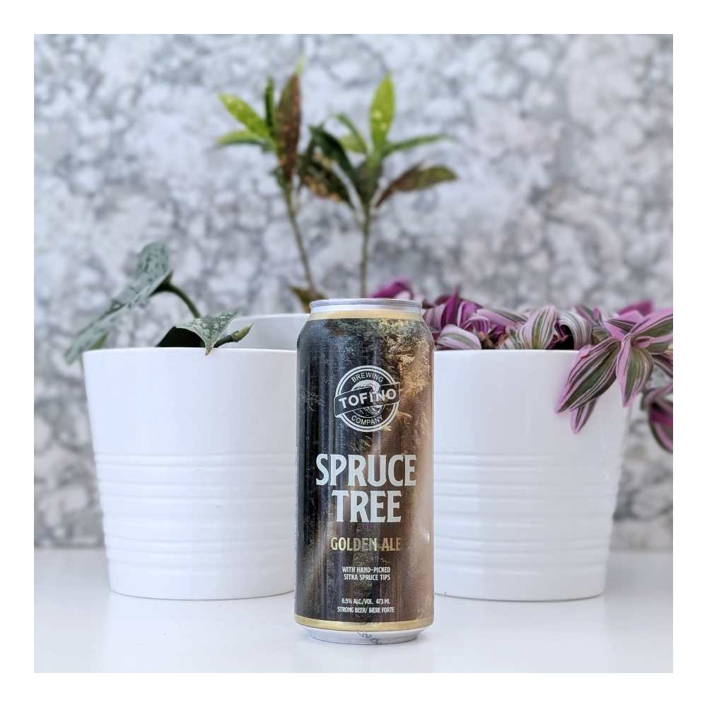 Spruce Tree Ale by Tofino Brewing Co., beer label