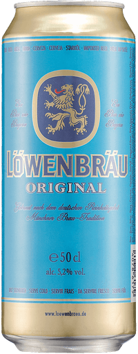 Löwenbräu by InBev, beer label