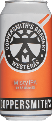 Misty by Coppersmith's, beer label