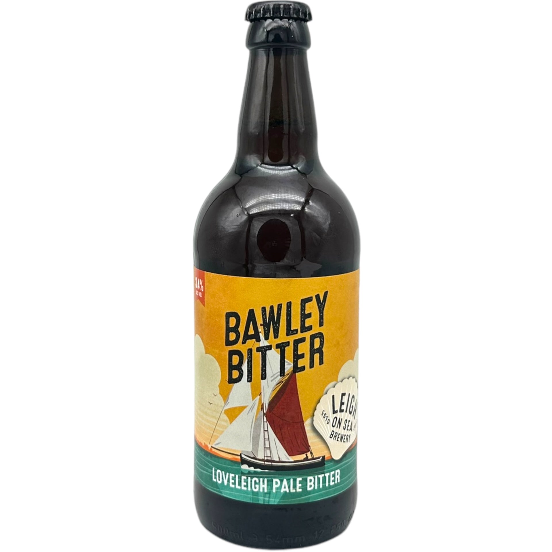 Leigh On Sea Brewery Bawley Bitter by Leigh On Sea Brewery, beer label
