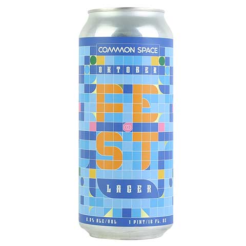 Common Space Oktober Fest Lager by Common Space Brewery, beer label