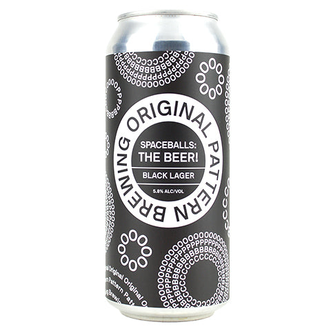 Original Pattern Spaceballs: The Beer! Schwarzbier by Original Pattern Brewing Company, beer label