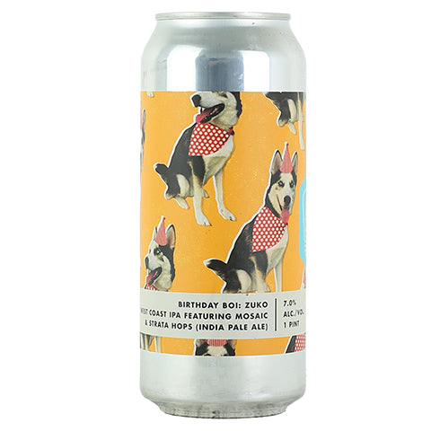 Bottle Logic Birthday Boi: Zuko IPA by Bottle Logic Brewing, beer label