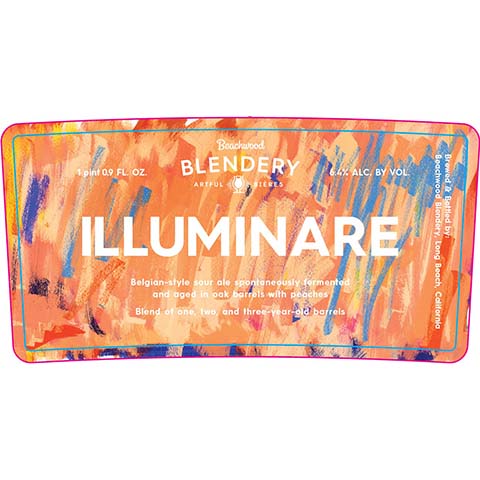 Beachwood Illuminare Belgian Sour Ale by Beachwood Brewing, beer label