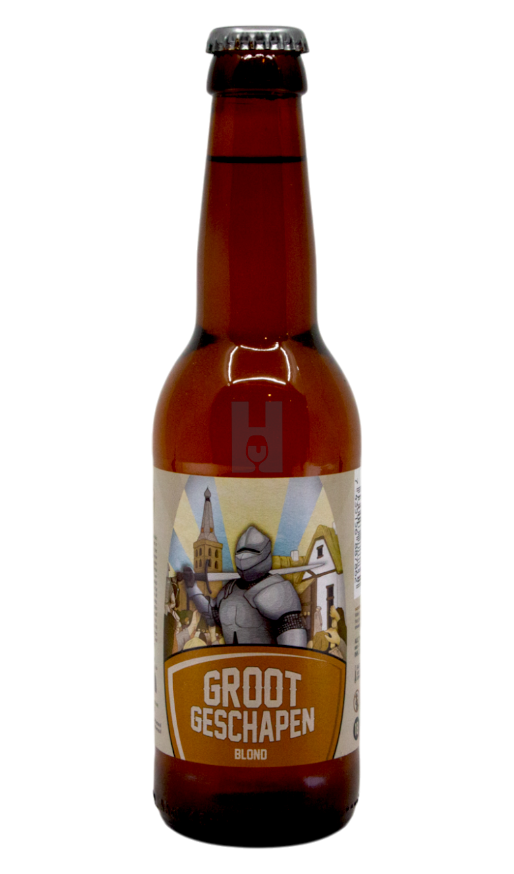 Het Platte Harnas Groot Geschapen by Het Platte Harnas, beer label