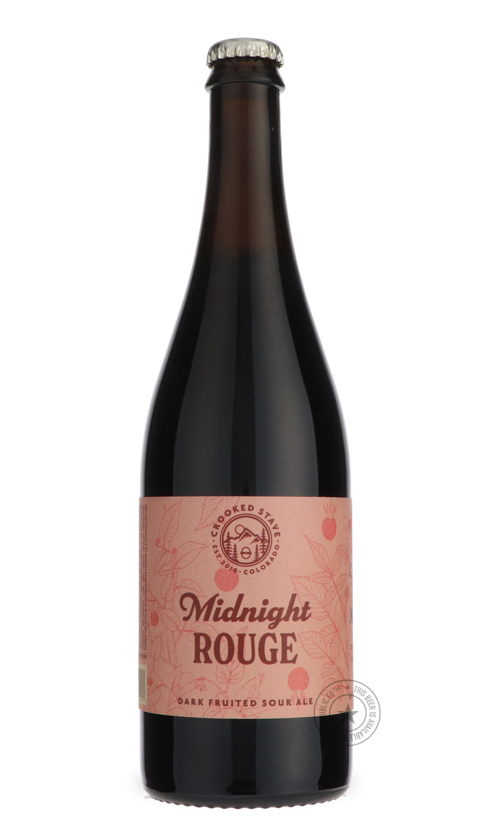 Midnight Rouge by Crooked Stave Brewing Co., beer label