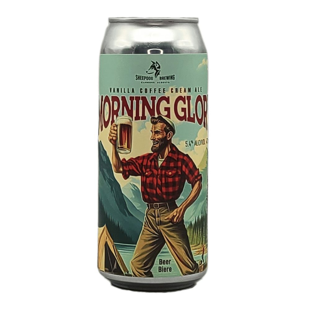 Morning Glory Cream Ale by Sheepdog Brewing, beer label