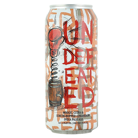Hop Butcher Undefeated IPA by Hop Butcher For the World, beer label