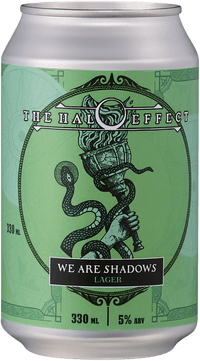 We Are Shadows by O.I.B AB, beer label