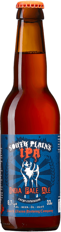 South Plains IPA by South Plains Brewing Company, beer label