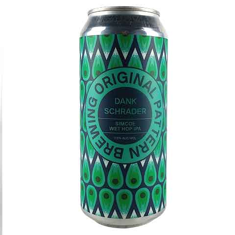 Original Pattern Dank Schrader IPA by Original Pattern Brewing Company, beer label