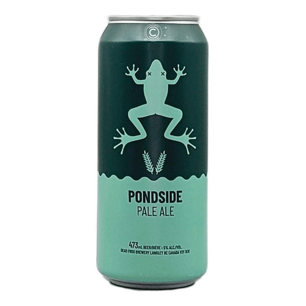 Pondside Pale Ale by Dead Frog Brewery, beer label