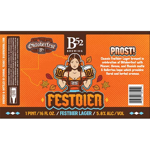 Festbier Lager by Cisco Brewers, beer label