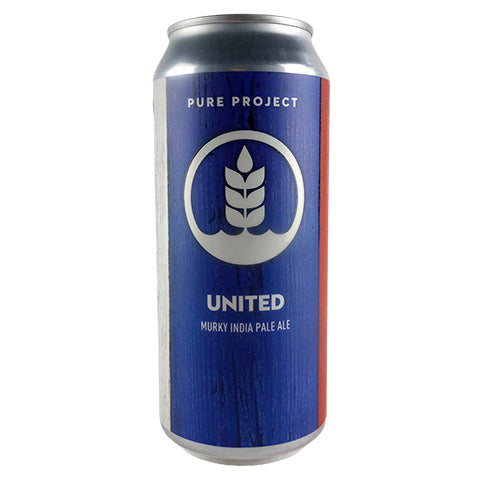 Pure Project Double Dry-Hopped United Hazy IPA by Pure Project, beer label