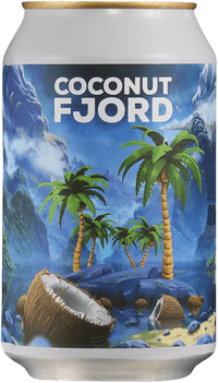 Coconut Fjord by Benchwarmers Brewing Co, beer label