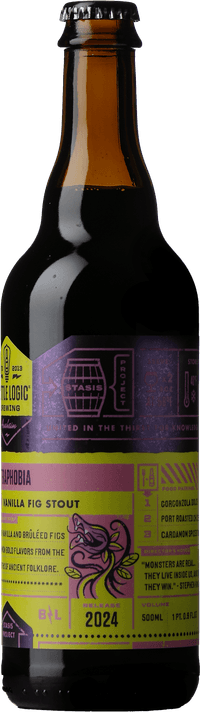 Teraphobia 2024 by Bottle Logic Brewing, beer label