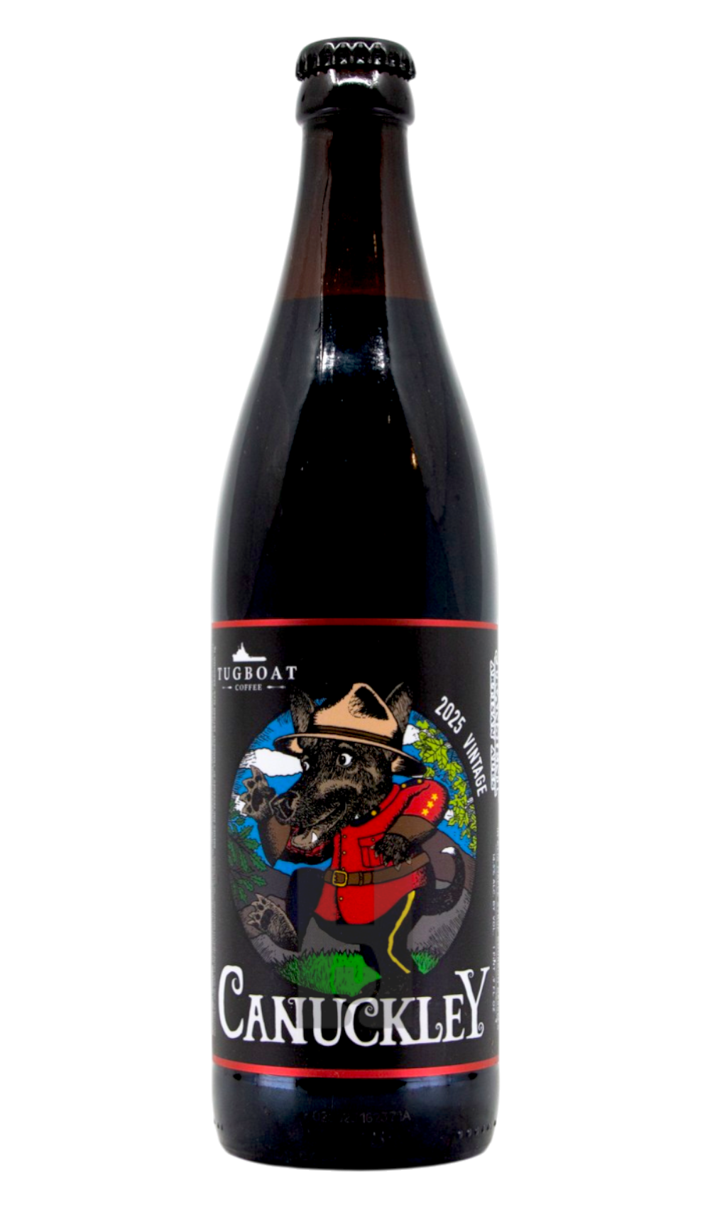 Transient Canuckley (2025) by Transient Artisan Ales, beer label