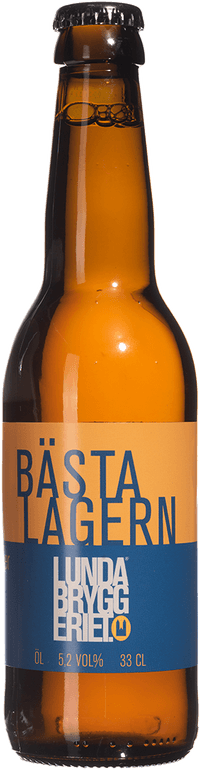Bästa Lagern by Lundabryggeriet, beer label