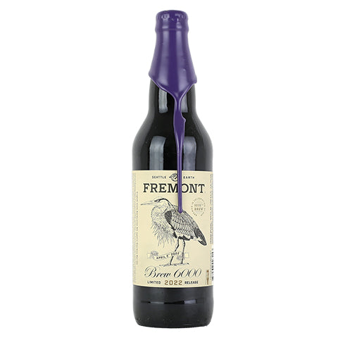 Fremont Brew 6000 Barleywine Ale by Fremont Brewing Co, beer label