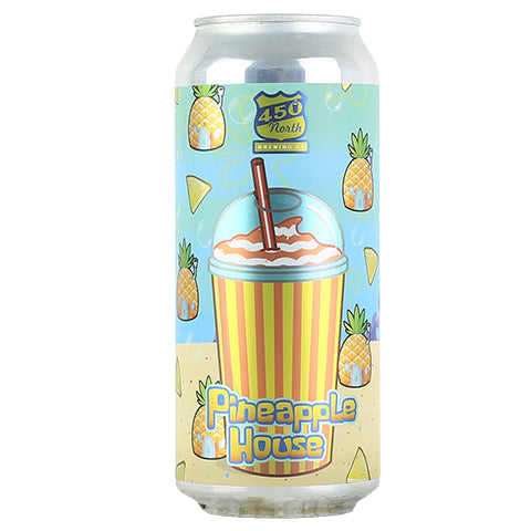 450 North Slushy XXXL Pineapple House by 450 North Brewing Company, beer label
