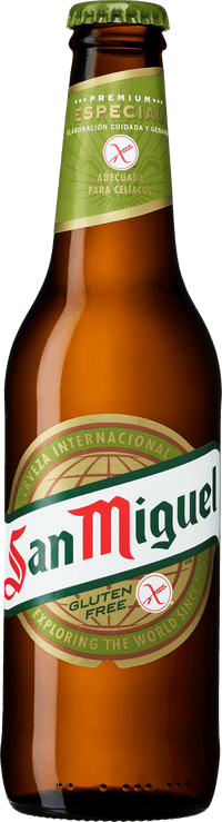 San Miguel Glutenfri by San Miguel, beer label