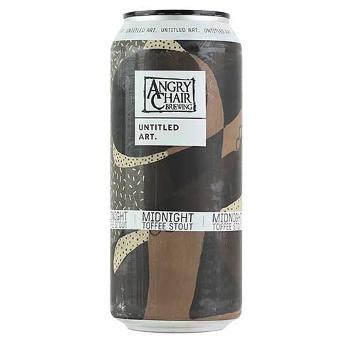 Untitled Art/Angry Chair Midnight Toffee Stout by Untitled Art, beer label
