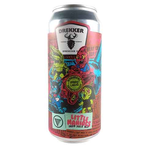 Drekker/Homes Little Maniacs IPA by Drekker Brewing Company, beer label