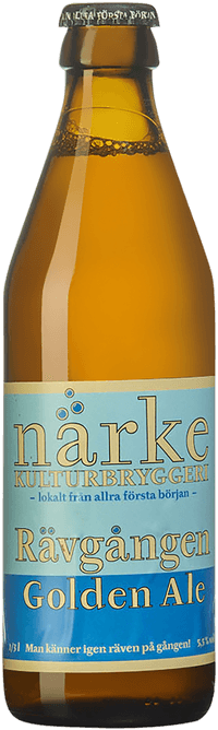 Närke Kulturbrygger Rävgången Golden Ale by Närke Kulturbryggeri, beer label