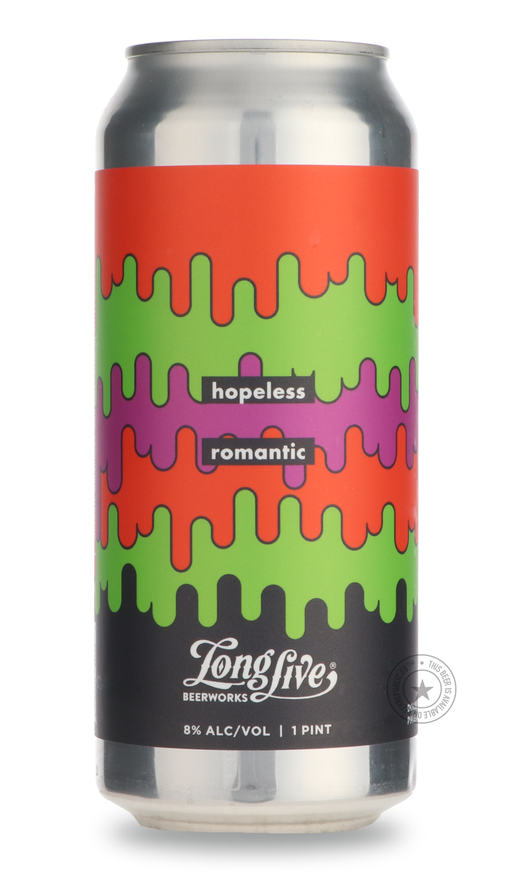 Hopeless Romantic by Long Live Beerworks, beer label
