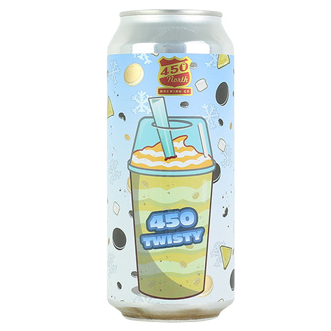 450 North 450 Twisty Slushy XXL Sour Ale by 450 North Brewing Company, beer label