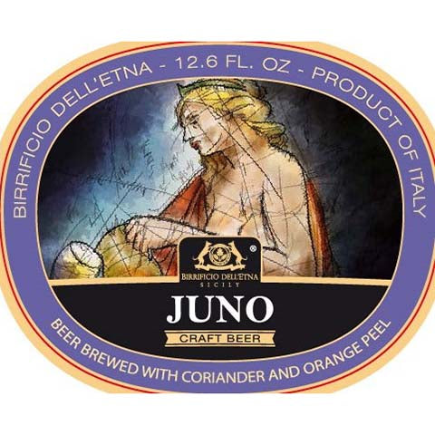 Birrificio Dell'etna Juno Craft Beer by Birrifico dell'Etna Srl, beer label