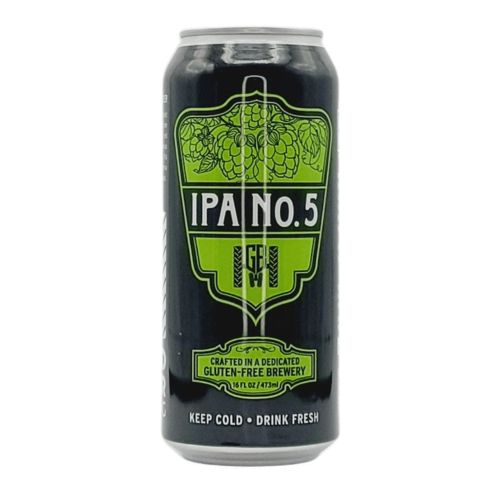 IPA No. 5 by Ground Breaker Brewing, beer label