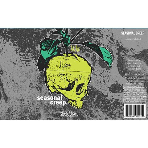 Fonta Flora Seasonal Creep Imperial Stout by Fonta Flora Brewery, beer label