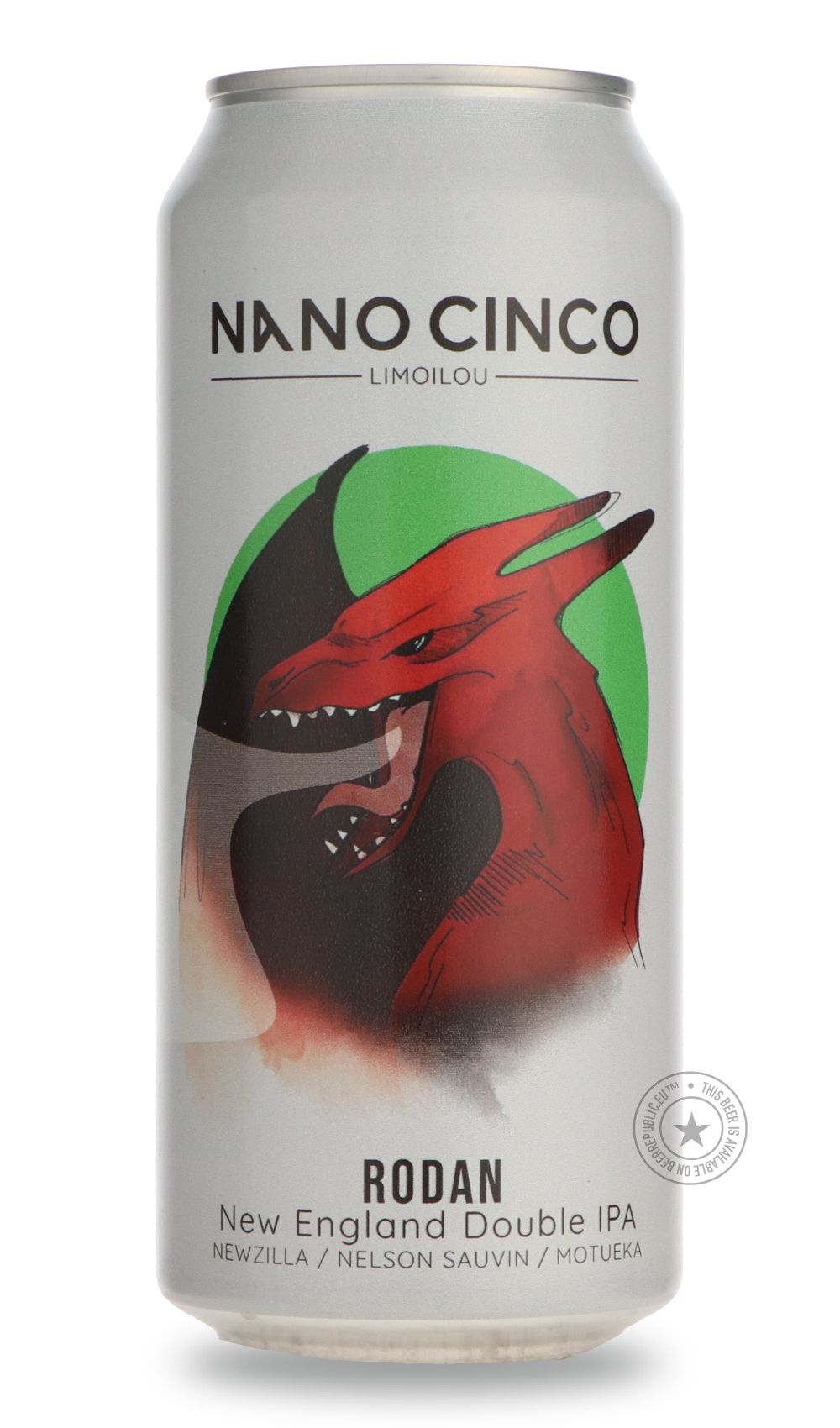 Rodan by Nano Cinco, beer label