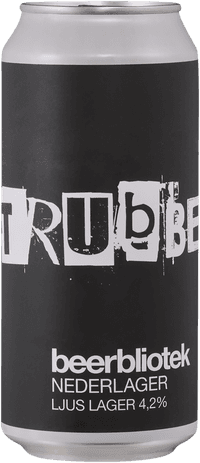 x Trubbel Nederlager by Beerbliotek, beer label