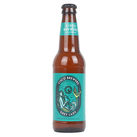 Cisco Grey Lady Wheat Ale by Cisco Brewers, beer label