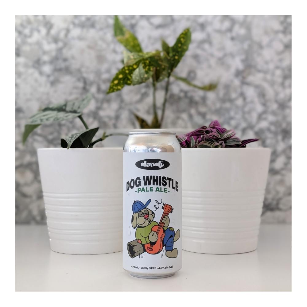 Dog Whistle Pale Ale by The Dandy Brewing Company, beer label