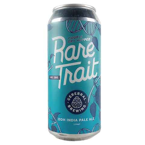 Cerebral HBC 586 Rare Trait DDH IPA by Cerebral Brewing, beer label