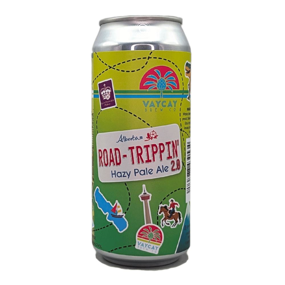 Co Road Trippin' 2.0 Hazy Pale Ale by Alley Kat Brewing Company x Vaycay Brew Co., beer label