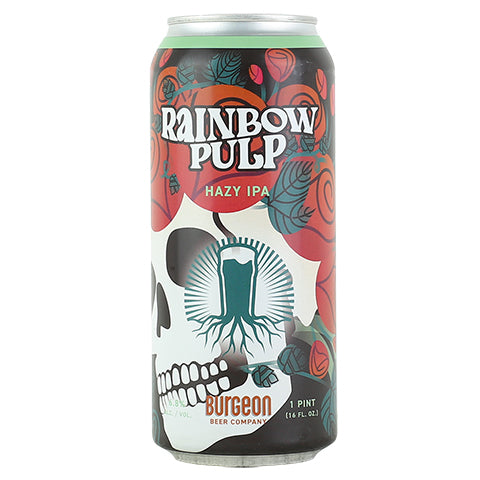 Burgeon Rainbow Pulp IPA by Burgeon Beer Company, beer label