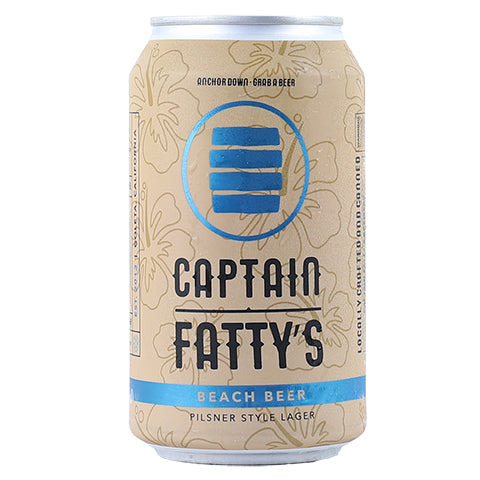Captain Fatty Beach Beer Pilsner by Captain Fatty's, beer label