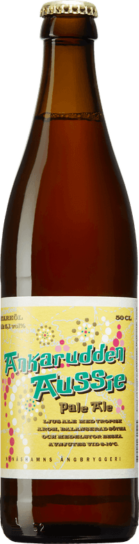 Ankarudden Aussie Pale Ale by Nynäshamns Ångbryggeri, beer label