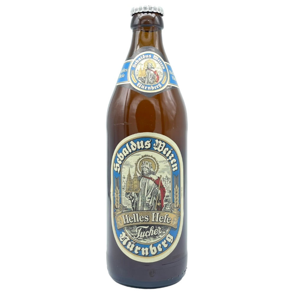 Tucher Sebaldus Weizen Helles Hefe by Tucher Bräu, beer label