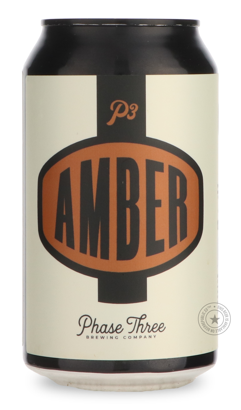 P3 Amber by Phase Three Brewing Company, beer label
